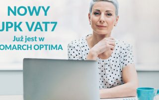 COMARCH OPTIMA 2020.4.1 nowy plik JPK_VAT